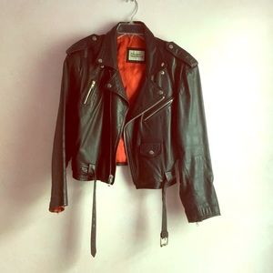 Leather jacket
